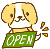 Cute Beagle "REN" sticker #10482564