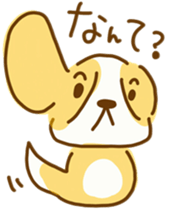 Cute Beagle "REN" sticker #10482566