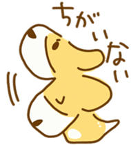 Cute Beagle "REN" sticker #10482579