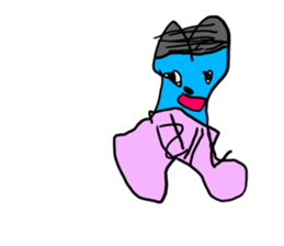 Fun Drawing Sticker in U.S.A. sticker #10482629