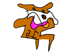 Fun Drawing Sticker in U.S.A. sticker #10482630