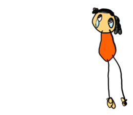 Fun Drawing Sticker in U.S.A. sticker #10482631