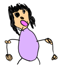 Fun Drawing Sticker in U.S.A. sticker #10482634