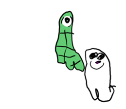 Fun Drawing Sticker in U.S.A. sticker #10482640