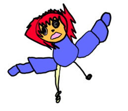 Fun Drawing Sticker in U.S.A. sticker #10482642