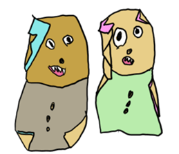 Fun Drawing Sticker in U.S.A. sticker #10482648