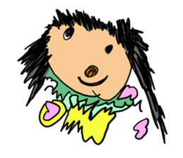 Fun Drawing Sticker in U.S.A. sticker #10482652