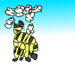 Fun Drawing Sticker in U.S.A. sticker #10482653