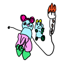 Fun Drawing Sticker in U.S.A. sticker #10482657