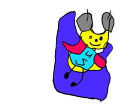 Fun Drawing Sticker in U.S.A. sticker #10482658