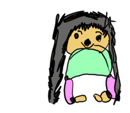 Fun Drawing Sticker in U.S.A. sticker #10482659