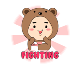 Bear Elly sticker #10483380