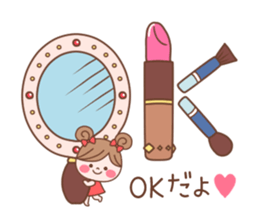 Pretty girls mini sticker #10483504