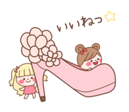 Pretty girls mini sticker #10483507