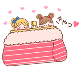 Pretty girls mini sticker #10483511