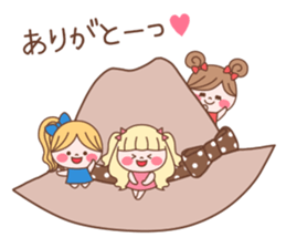 Pretty girls mini sticker #10483516