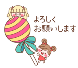 Pretty girls mini sticker #10483521