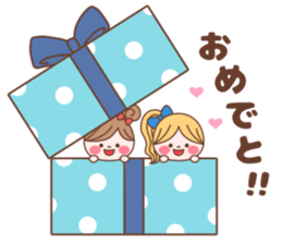 Pretty girls mini sticker #10483526