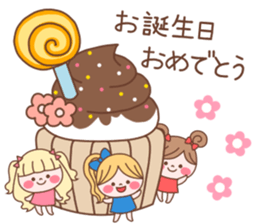 Pretty girls mini sticker #10483527