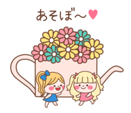 Pretty girls mini sticker #10483531