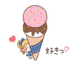 Pretty girls mini sticker #10483532