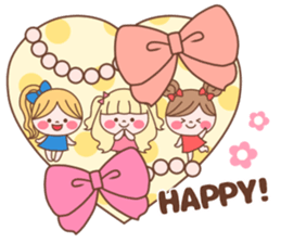 Pretty girls mini sticker #10483535