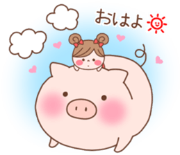 Pretty girls mini sticker #10483536