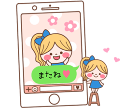 Pretty girls mini sticker #10483541