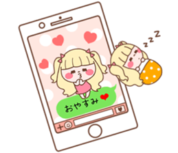 Pretty girls mini sticker #10483542