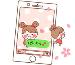 Pretty girls mini sticker #10483543