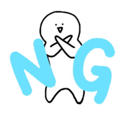 scruffy man sticker #10483549