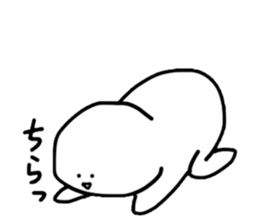 scruffy man sticker #10483551