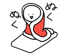 scruffy man sticker #10483553