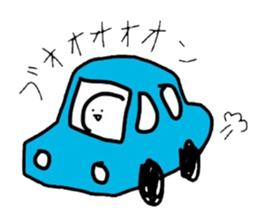 scruffy man sticker #10483558