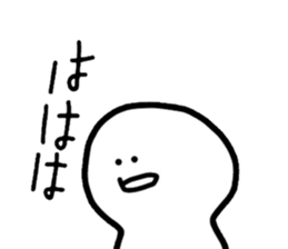 scruffy man sticker #10483564