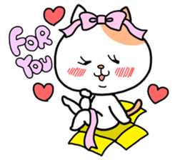 cat's life! sticker #10483631