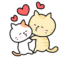 cat's life! sticker #10483637