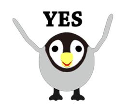 Round Emperor Penguin Episode 1 sticker #10484225