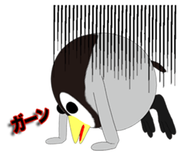 Round Emperor Penguin Episode 1 sticker #10484228