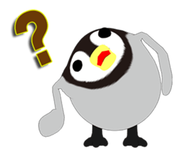 Round Emperor Penguin Episode 1 sticker #10484232