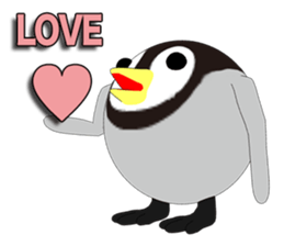 Round Emperor Penguin Episode 1 sticker #10484233