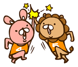 Basketball Team Animals sticker #10484489