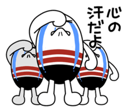 Get fired up!Rugpan sticker #10484626