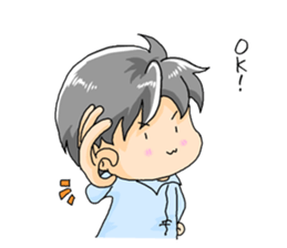 Hand sign Mer-Bow sticker #10484831