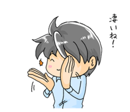 Hand sign Mer-Bow sticker #10484836