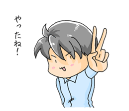 Hand sign Mer-Bow sticker #10484840