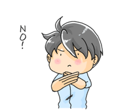 Hand sign Mer-Bow sticker #10484841