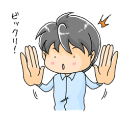 Hand sign Mer-Bow sticker #10484846