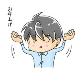 Hand sign Mer-Bow sticker #10484847