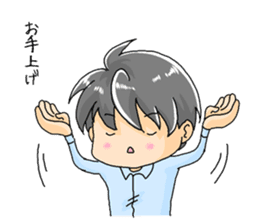 Hand sign Mer-Bow sticker #10484847